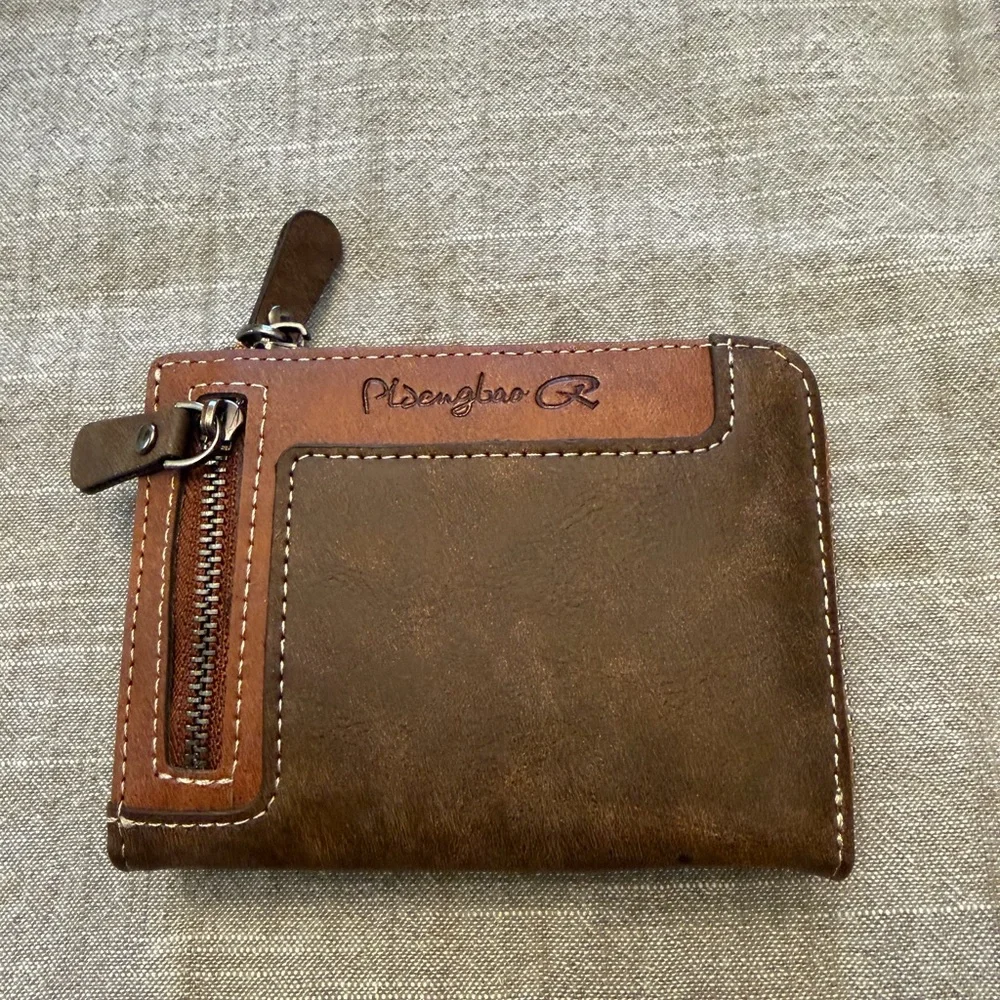 Brown Leather Wallet by